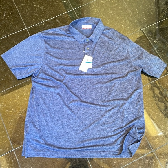 GRAND SLAM Blue/Grey XL Polo Shirt - Picture 6 of 6